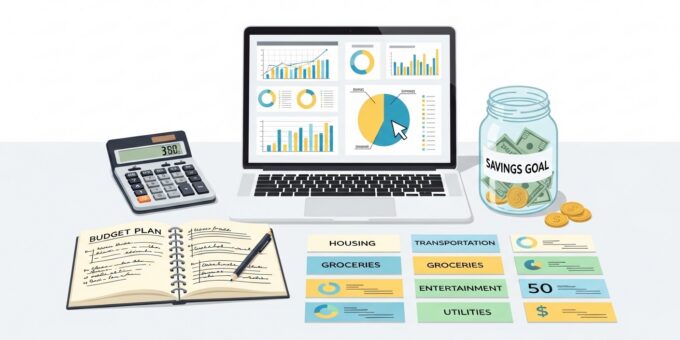 how to budget your income and expenses for financial freedom step-by-step